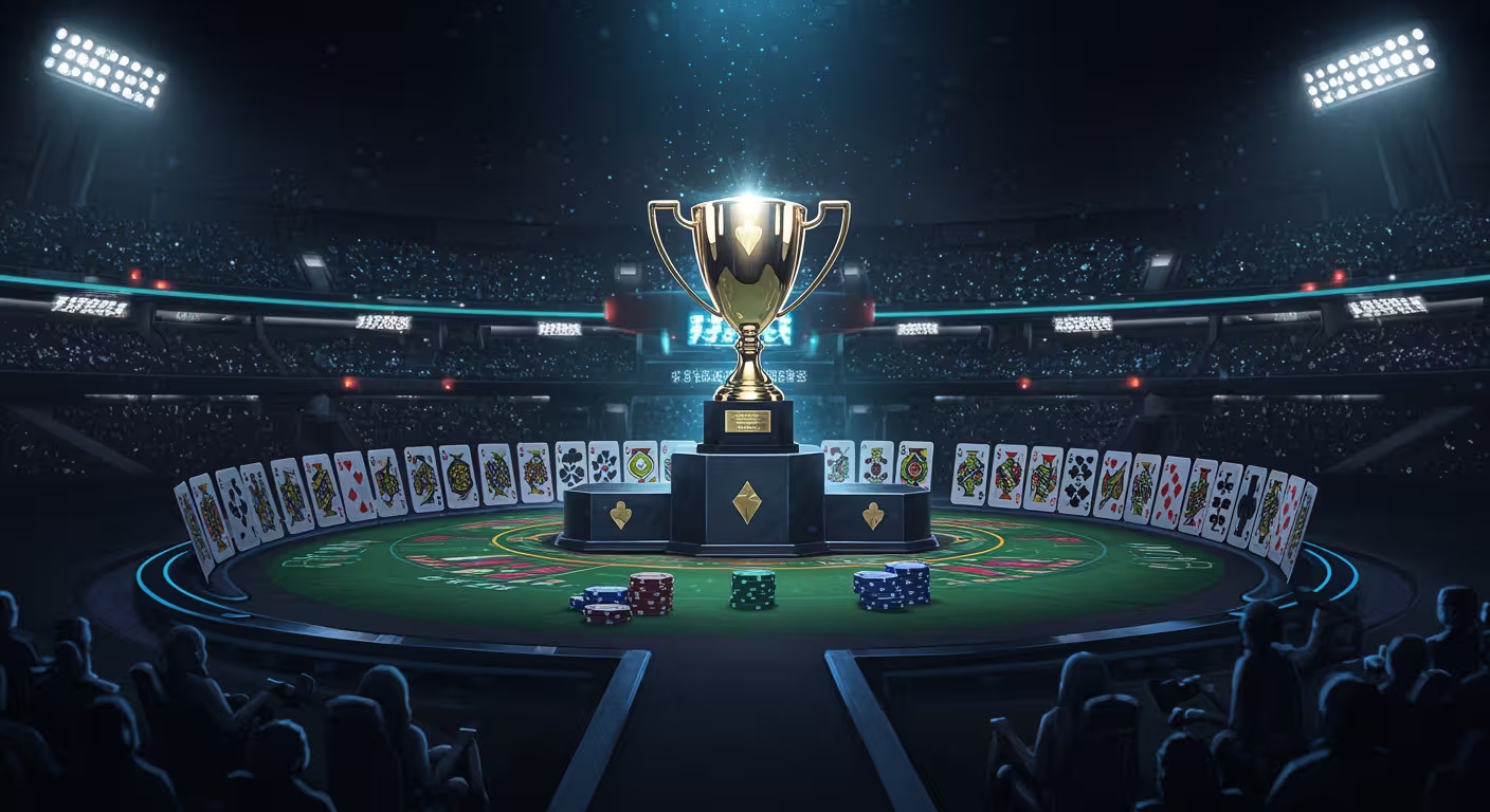 Daily case reward card with gleaming CS2 skins